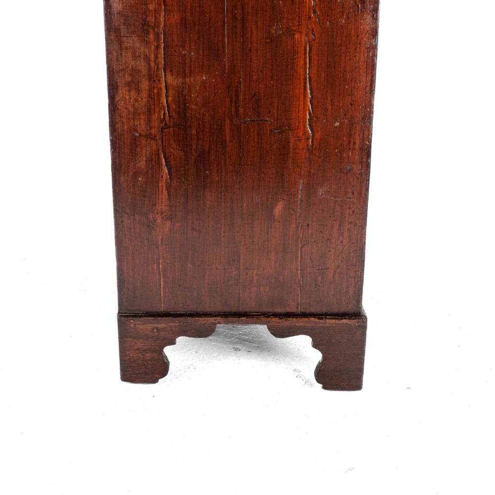Georgian Late 18th Century Mahogany Inlaid Caddy Top Small Chest of Drawers (George III) View XXIV