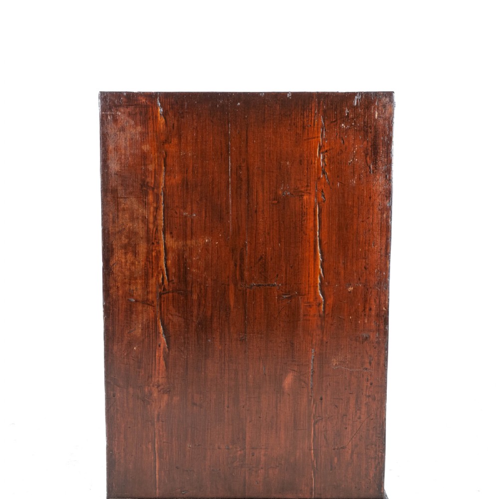 Georgian Late 18th Century Mahogany Inlaid Caddy Top Small Chest of Drawers (George III) View XXV