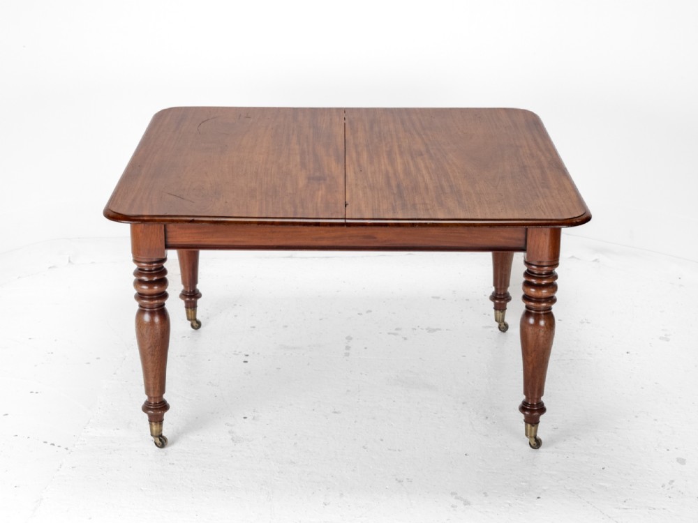 Early 19th Century Mahogany Extending 8ft 10 Seater Dining Table circa 1830 ( Pull-out, Georgian, George IV, William IV, Regency) View XVI