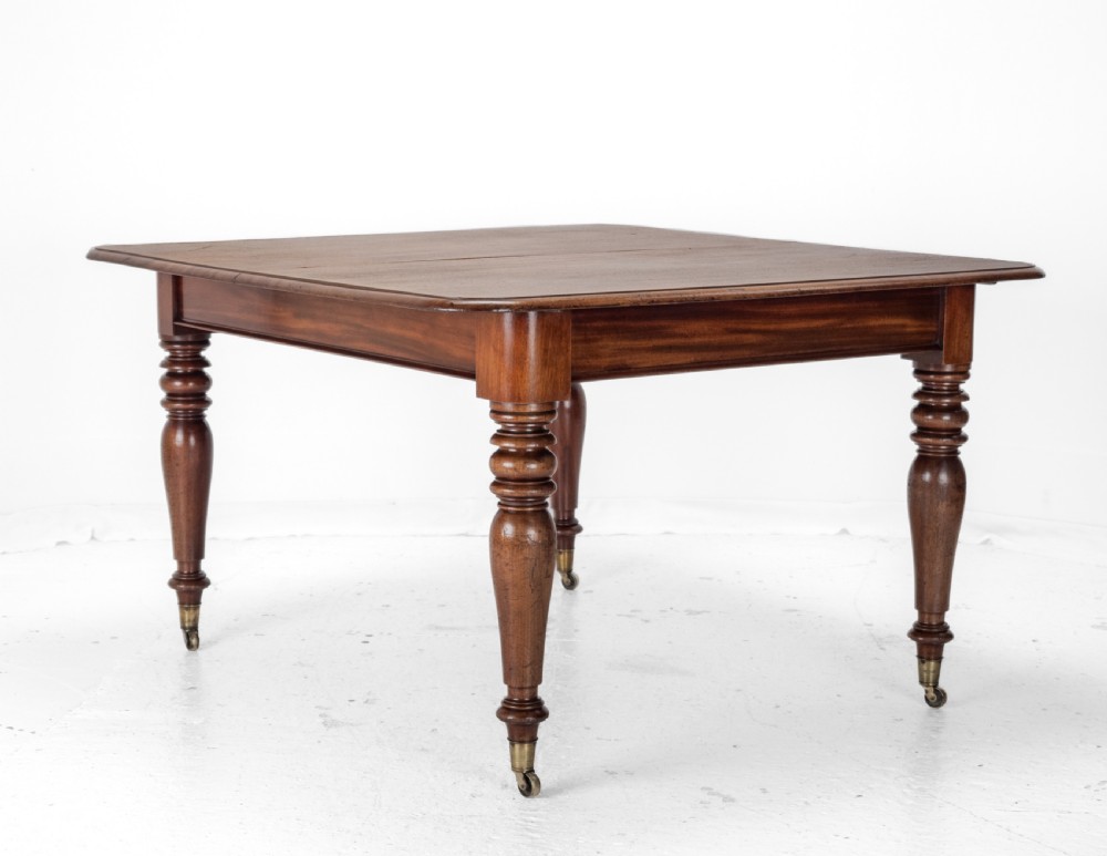 Early 19th Century Mahogany Extending 8ft 10 Seater Dining Table circa 1830 ( Pull-out, Georgian, George IV, William IV, Regency) View XVII