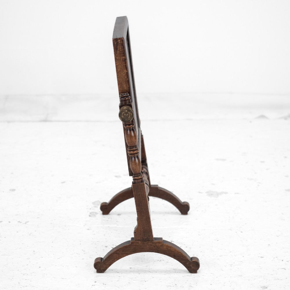 Georgian Mahogany Dressing / Toilet Mirror, c.1800 (George III Swing-Lock Tilting Vanity Mirror) View V