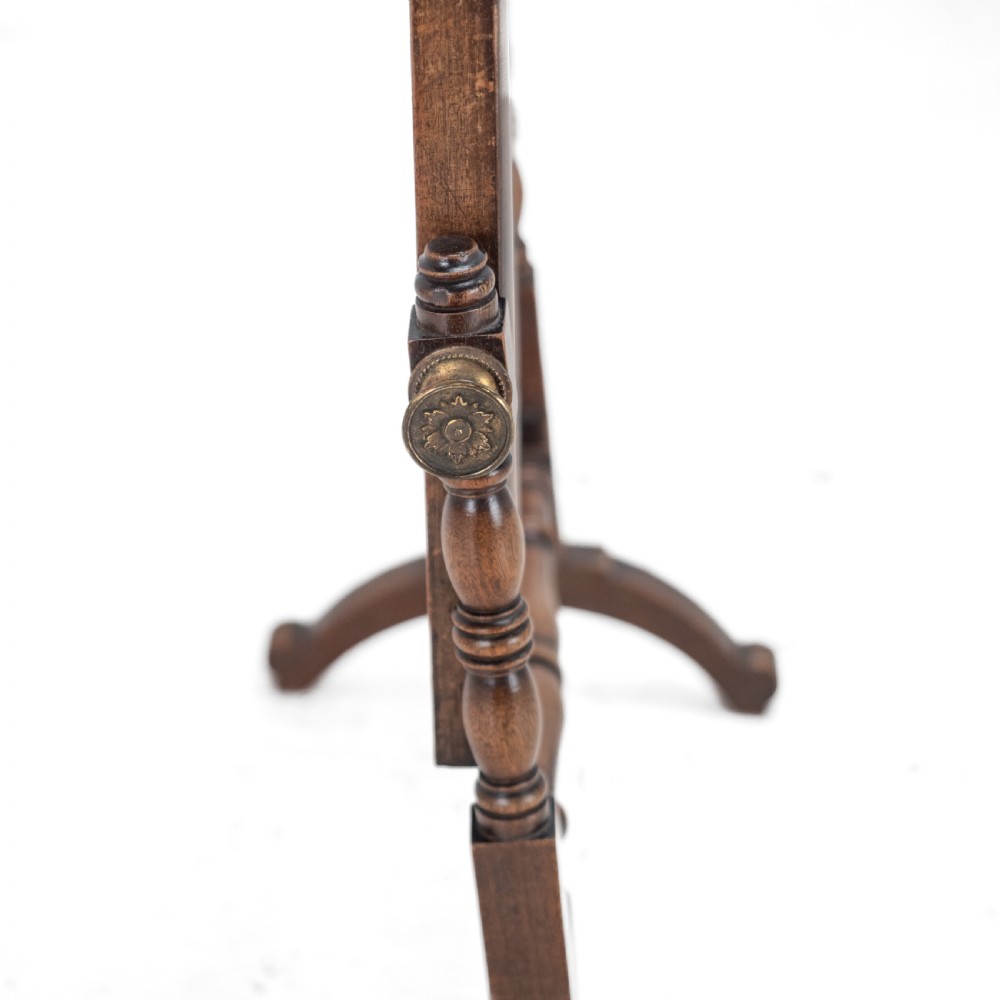 Georgian Mahogany Dressing / Toilet Mirror, c.1800 (George III Swing-Lock Tilting Vanity Mirror) View X