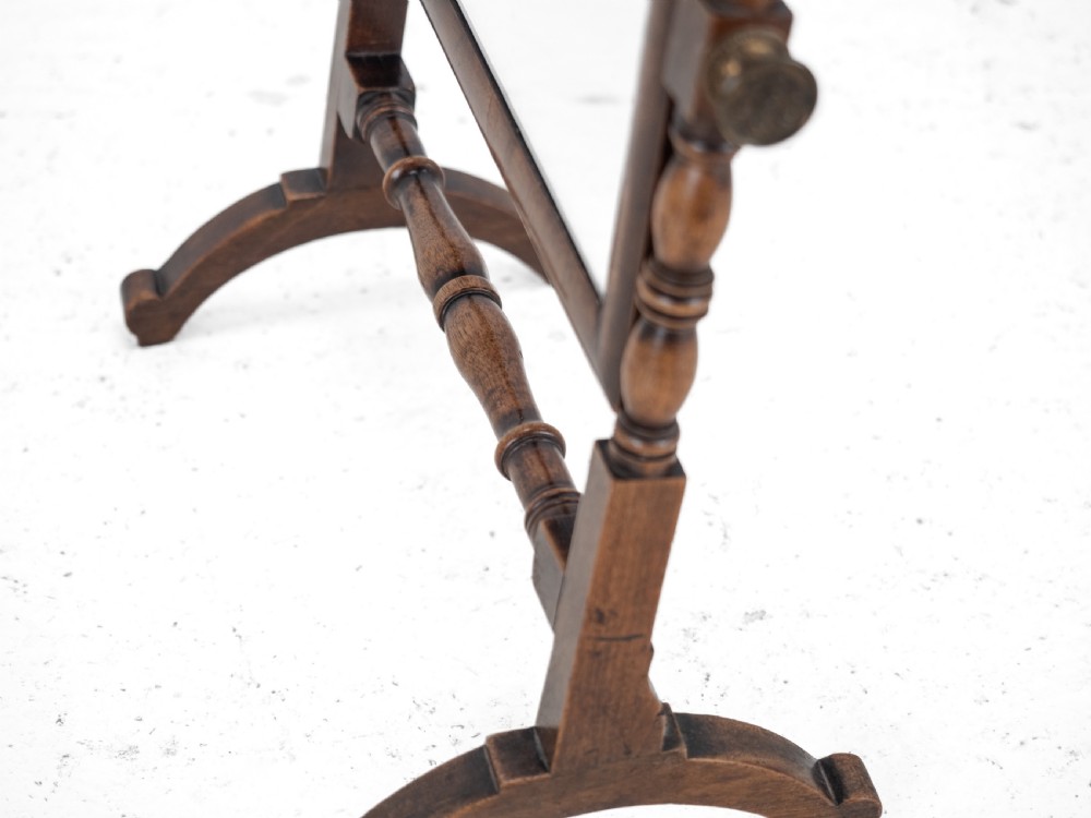 Georgian Mahogany Dressing / Toilet Mirror, c.1800 (George III Swing-Lock Tilting Vanity Mirror) View XIV