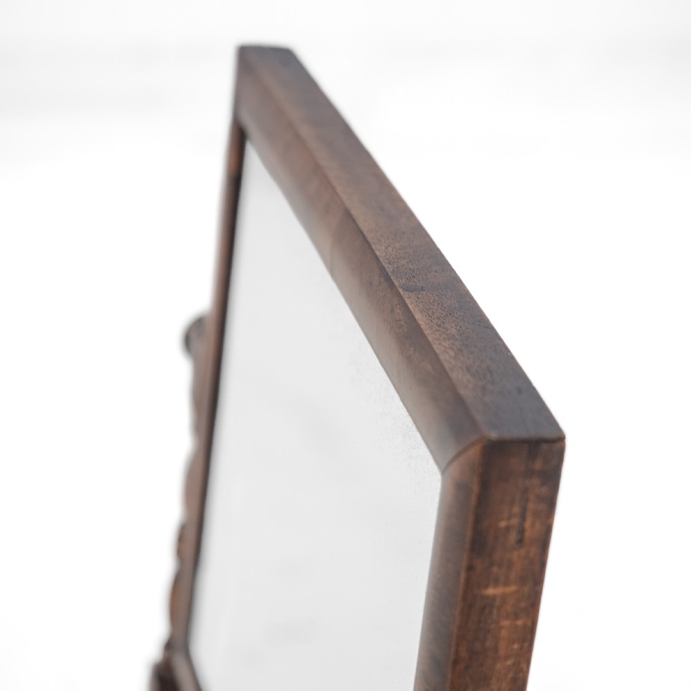 Georgian Mahogany Dressing / Toilet Mirror, c.1800 (George III Swing-Lock Tilting Vanity Mirror) View XV