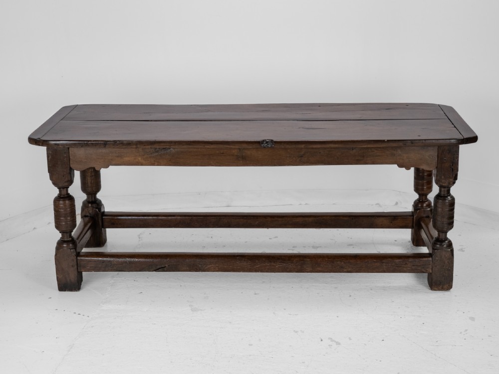 17th Century and Later Oak Refectory Dining Table – Carolean / Jacobean Style, Country Farmhouse Kitchen, 18th Century Elements View VIII