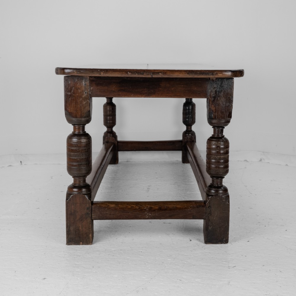 17th Century and Later Oak Refectory Dining Table – Carolean / Jacobean Style, Country Farmhouse Kitchen, 18th Century Elements View XIV