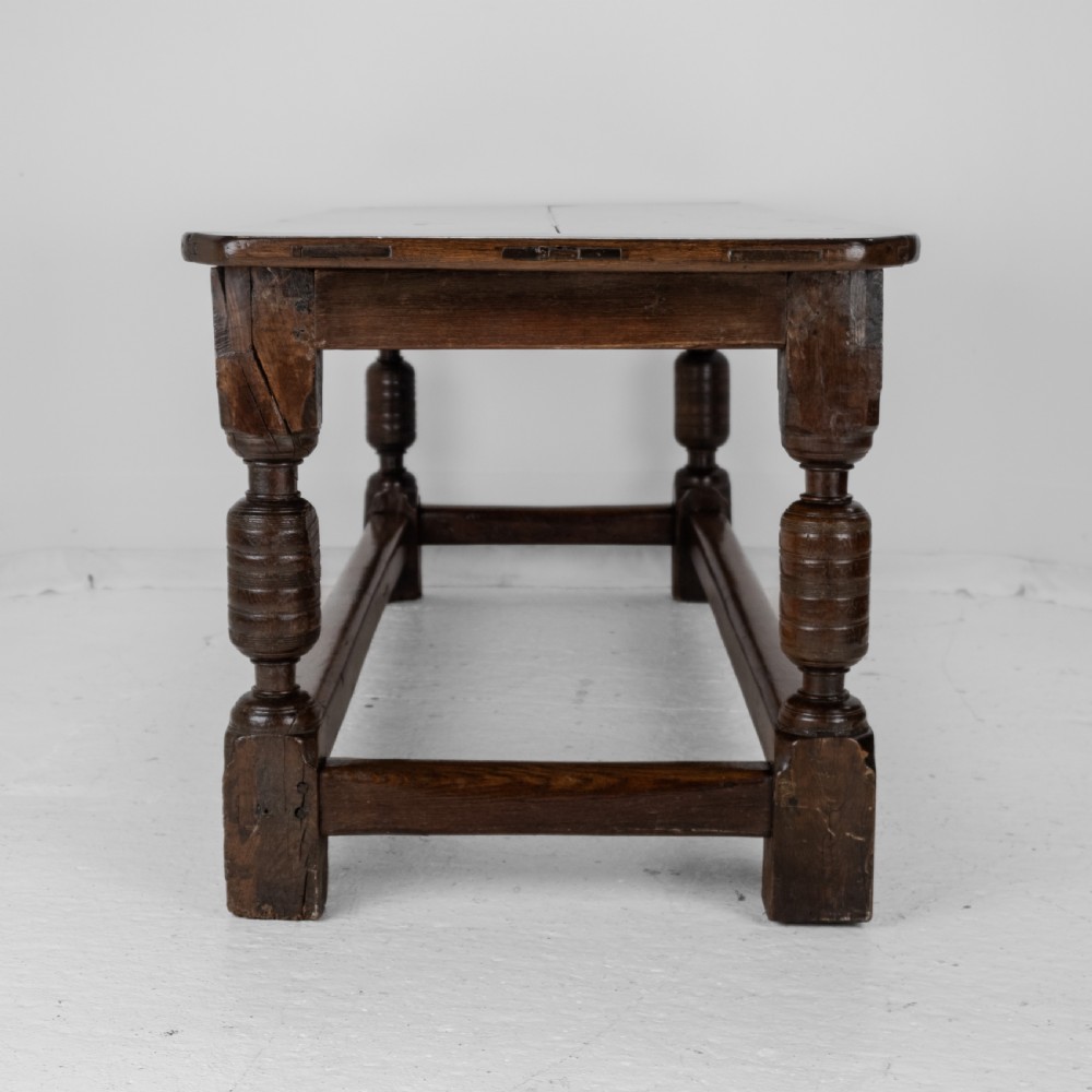 17th Century and Later Oak Refectory Dining Table – Carolean / Jacobean Style, Country Farmhouse Kitchen, 18th Century Elements View XV