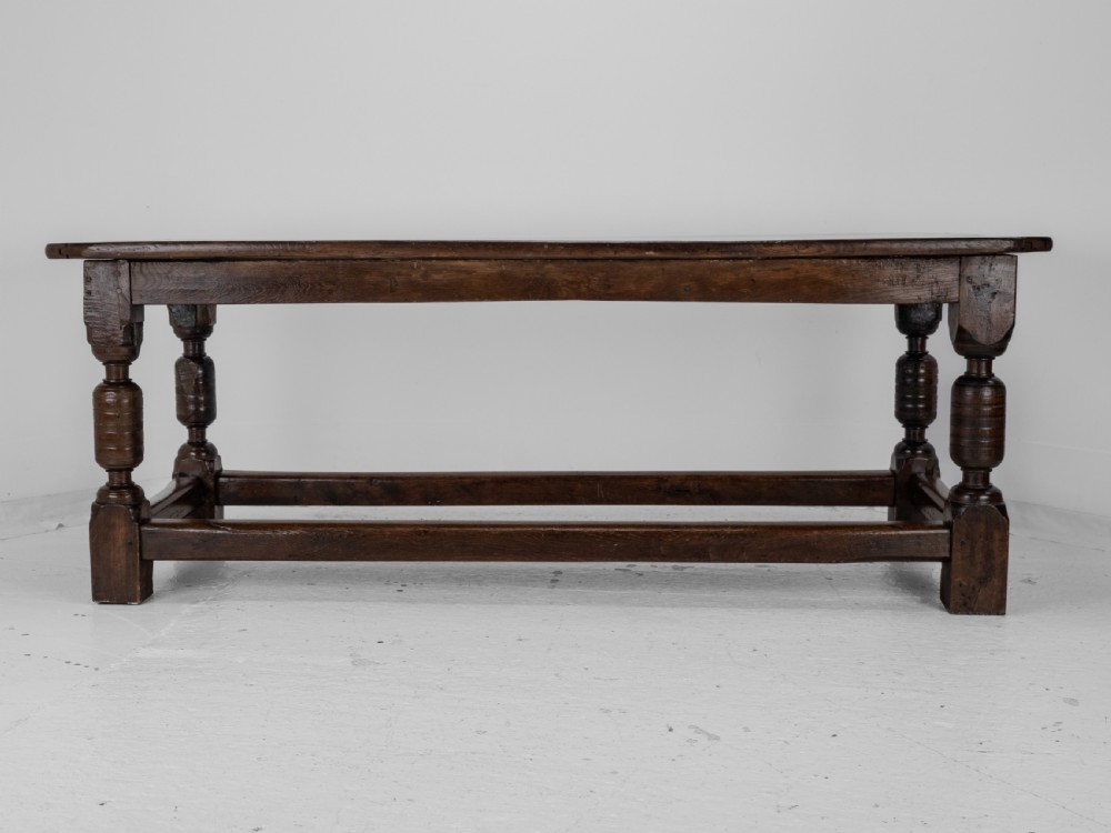 17th Century and Later Oak Refectory Dining Table – Carolean / Jacobean Style, Country Farmhouse Kitchen, 18th Century Elements View XVII