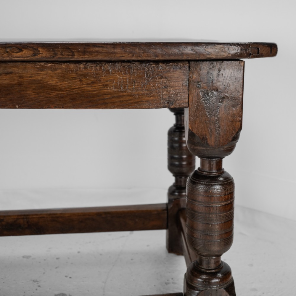 17th Century and Later Oak Refectory Dining Table – Carolean / Jacobean Style, Country Farmhouse Kitchen, 18th Century Elements View XVIII