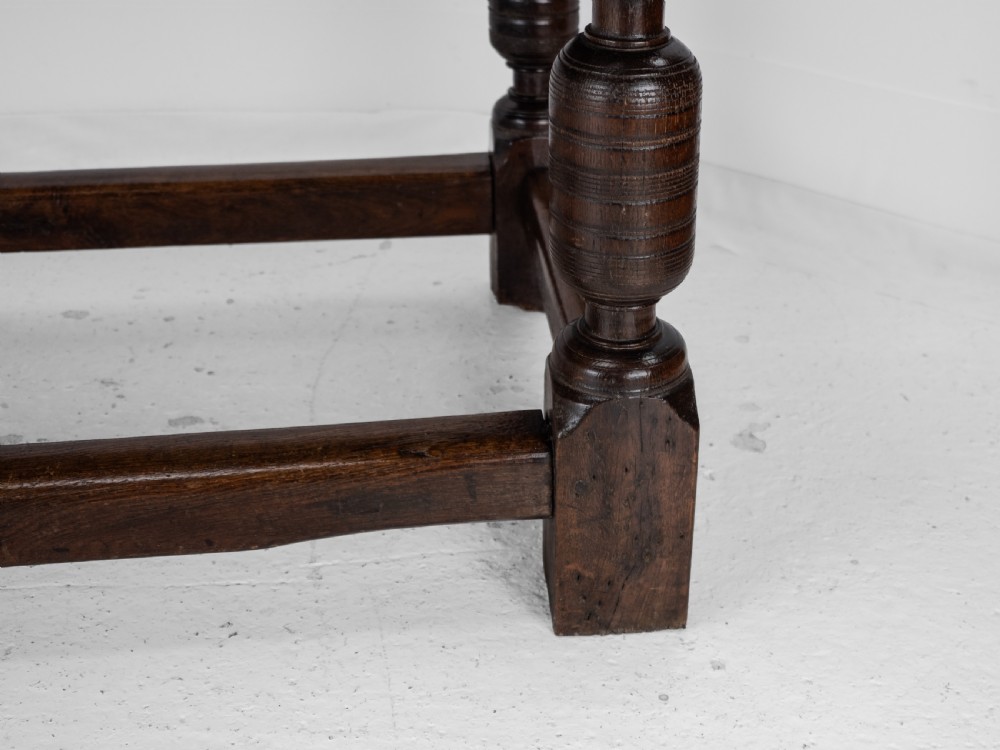 17th Century and Later Oak Refectory Dining Table – Carolean / Jacobean Style, Country Farmhouse Kitchen, 18th Century Elements View XIX