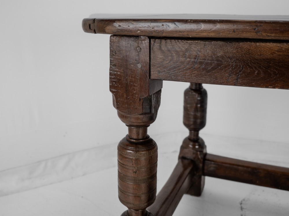 17th Century and Later Oak Refectory Dining Table – Carolean / Jacobean Style, Country Farmhouse Kitchen, 18th Century Elements View XXII