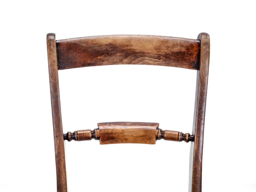Late 19th Century Elm, Ash & Beech Windsor Farmhouse Country Kitchen Dining Chair (Victorian) View X