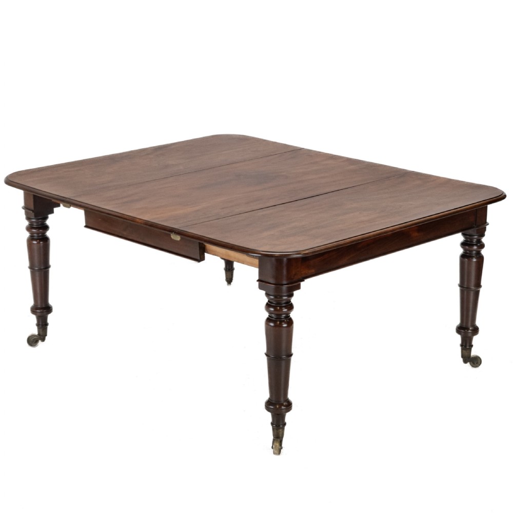 Regency George IV Mahogany Pull-out Extending Small Dining Table, c.1820, Cope & Collinson