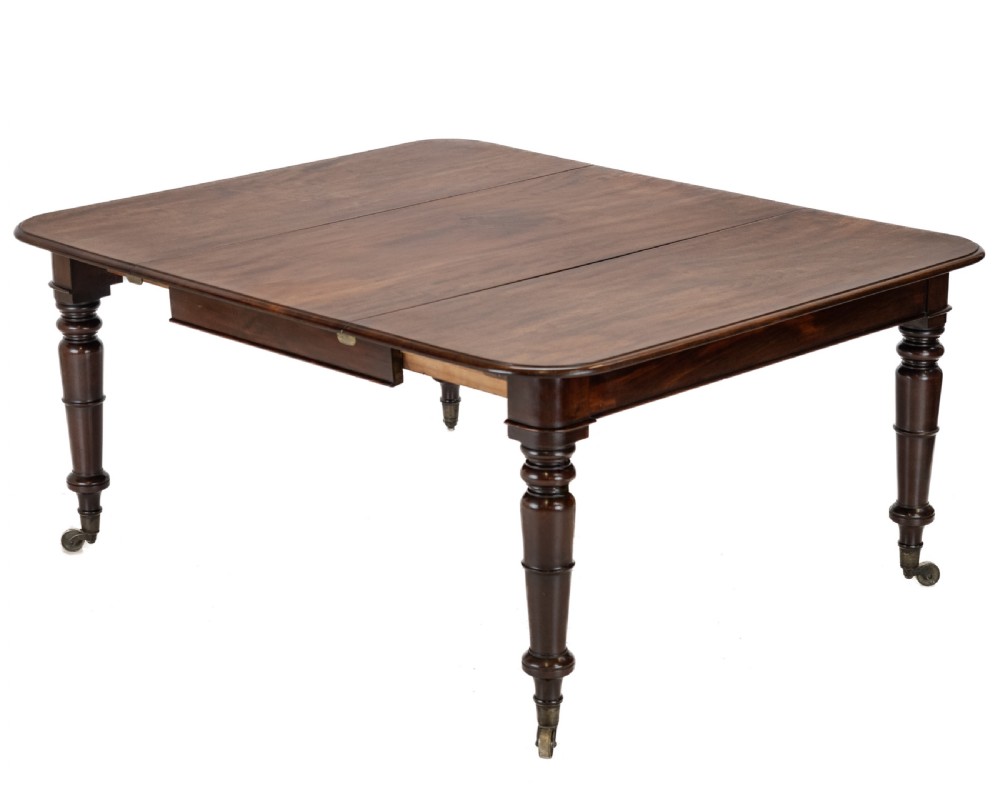 Regency George IV Mahogany Pull-out Extending Small Dining Table, c.1820, Cope & Collinson View IV