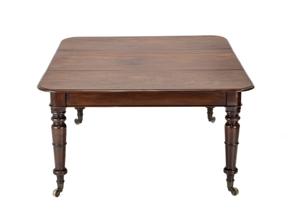 Regency George IV Mahogany Pull-out Extending Small Dining Table, c.1820, Cope & Collinson View V
