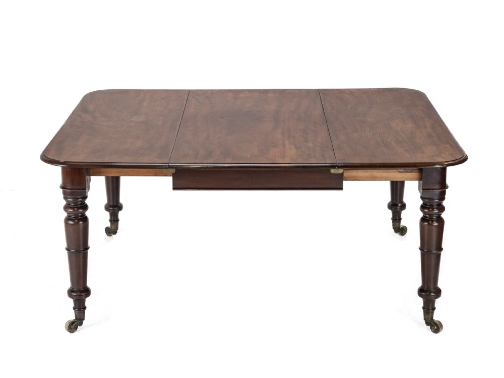 Regency George IV Mahogany Pull-out Extending Small Dining Table, c.1820, Cope & Collinson View VI
