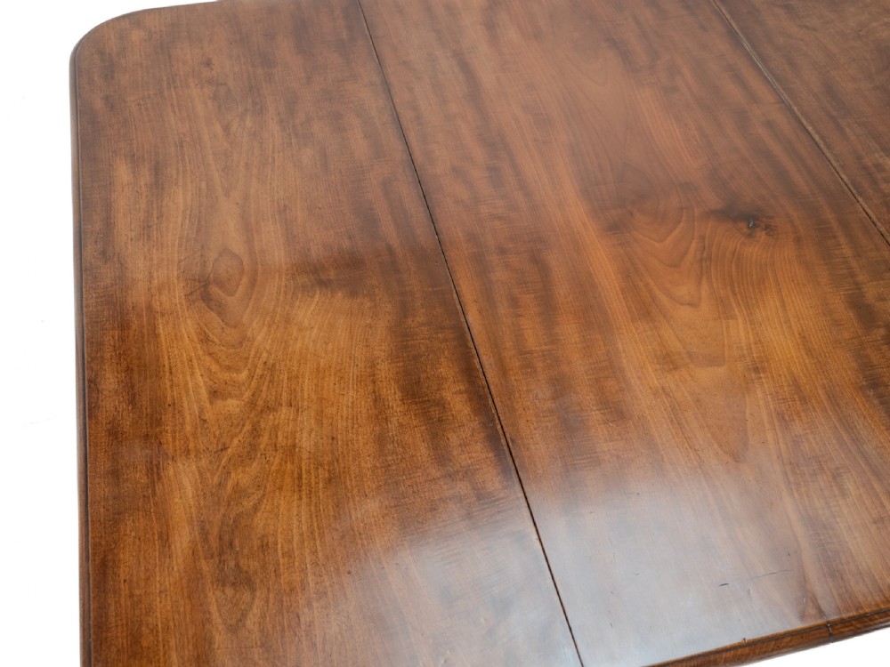 Regency George IV Mahogany Pull-out Extending Small Dining Table, c.1820, Cope & Collinson View VIII