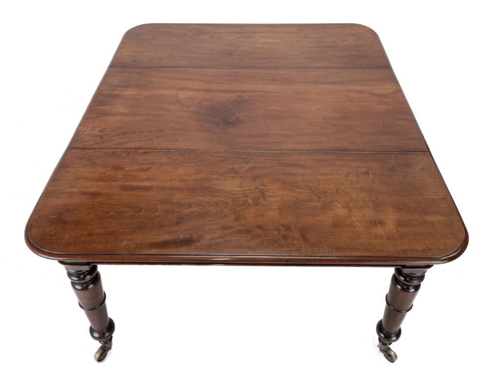 Regency George IV Mahogany Pull-out Extending Small Dining Table, c.1820, Cope & Collinson View IX