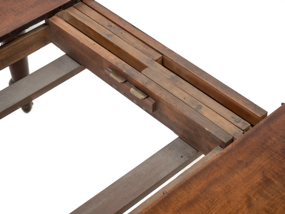 Regency George IV Mahogany Pull-out Extending Small Dining Table, c.1820, Cope & Collinson View XI