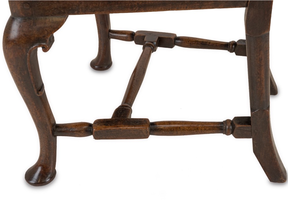 Early 18th Century George I Walnut Side Chair with Needlepoint Seat, c.1710–1730 View XI