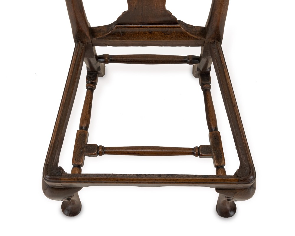 Early 18th Century George I Walnut Side Chair with Needlepoint Seat, c.1710–1730 View XIII
