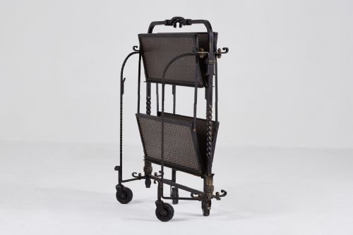 1950S FRENCH METAL TROLLEY - ADDITIONAL PHOTO 2