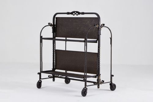 1950S FRENCH METAL TROLLEY - ADDITIONAL PHOTO 3