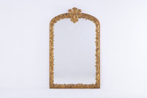 19th century french gilt mirror - CATEGORY: ANTIQUE MIRRORS - DATED 19TH CENTURY