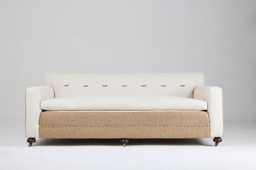 large early 20th century english sofa - CATEGORY: ANTIQUE SOFAS - DATED 1910