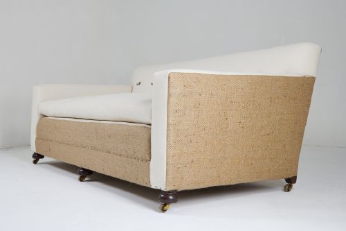 LARGE EARLY 20TH CENTURY ENGLISH SOFA - ADDITIONAL PHOTO 2