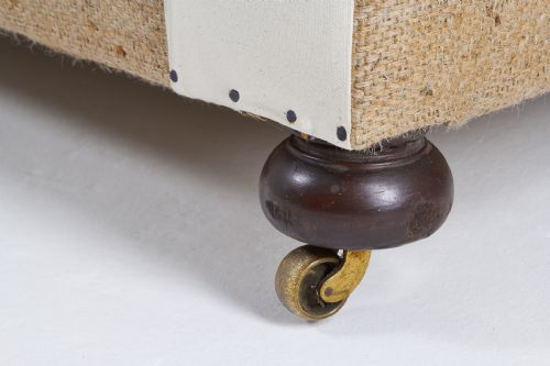 LARGE EARLY 20TH CENTURY ENGLISH SOFA - ADDITIONAL PHOTO 5