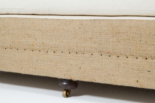 LARGE EARLY 20TH CENTURY ENGLISH SOFA - ADDITIONAL PHOTO 6