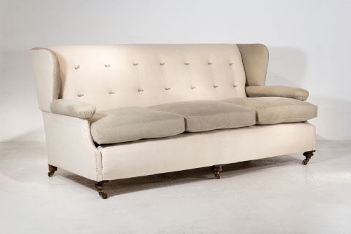 19th century english sofa - CATEGORY: ANTIQUE SOFAS - DATED 19TH CENTURY