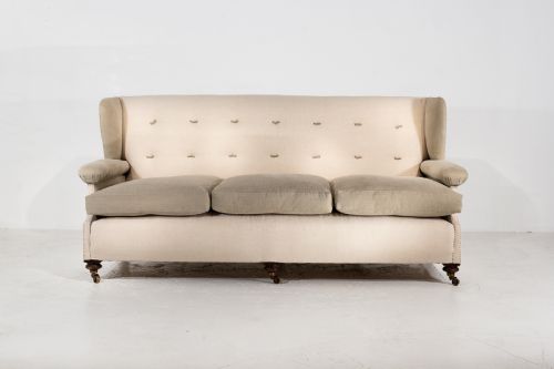 19TH CENTURY ENGLISH SOFA - ADDITIONAL PHOTO 1