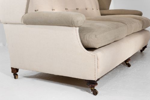 19TH CENTURY ENGLISH SOFA - ADDITIONAL PHOTO 4