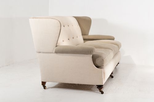 19TH CENTURY ENGLISH SOFA - ADDITIONAL PHOTO 5