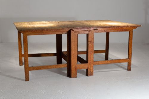 18th century swedish pine painted table with original paint - CATEGORY: ANTIQUE TABLES - DATED 18TH CENTURY