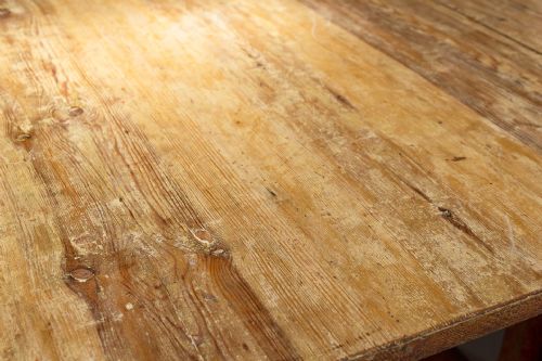 18TH CENTURY SWEDISH PINE PAINTED TABLE WITH ORIGINAL PAINT - ADDITIONAL PHOTO 2