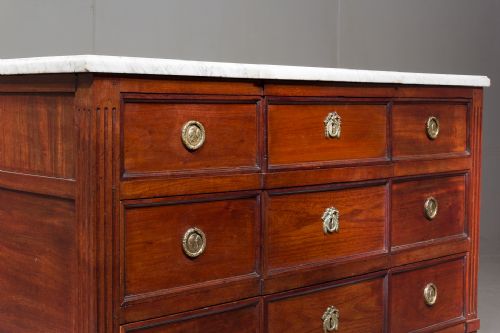 LOUIS XVI MAHOGANY COMMODE - ADDITIONAL PHOTO 2