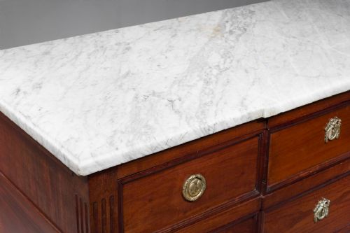 LOUIS XVI MAHOGANY COMMODE - ADDITIONAL PHOTO 3