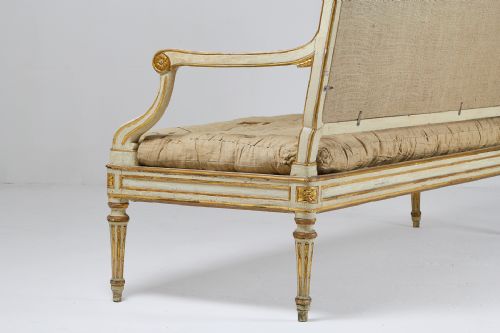 18TH CENTURY ITALIAN SOFA WITH ORIGINAL PAINT - ADDITIONAL PHOTO 3