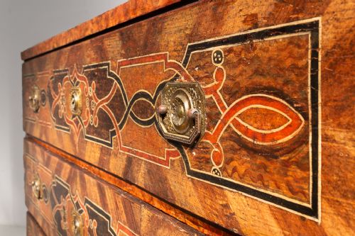 18TH CENTURY PAINTED CUPBOARD - ADDITIONAL PHOTO 6