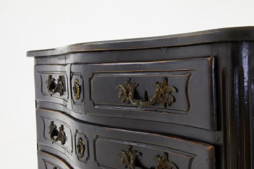 18TH CENTURY FRENCH EBONISED COMMODE - ADDITIONAL PHOTO 2