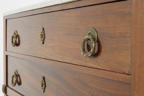 EARLY 19TH CENTURY MAHOGANY COMMODE - ADDITIONAL PHOTO 3