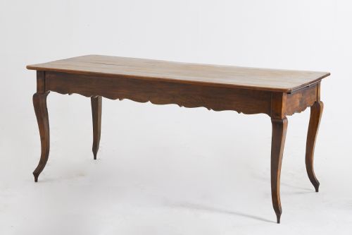 18th century cherrywood farmhouse table - CATEGORY: ANTIQUE TABLES - DATED 18TH CENTURY