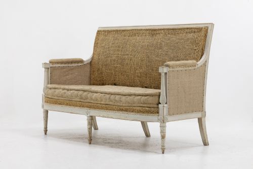 LATE 18TH CENTURY FRENCH SOFA - ADDITIONAL PHOTO 1