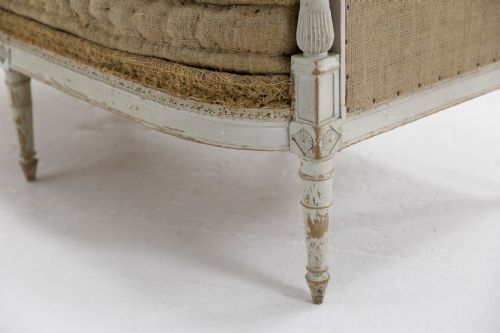 LATE 18TH CENTURY FRENCH SOFA - ADDITIONAL PHOTO 5