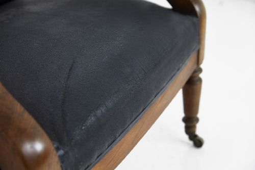 PAIR OF GRAND SCALE 19TH CENTURY FRENCH ARMCHAIRS - ADDITIONAL PHOTO 2