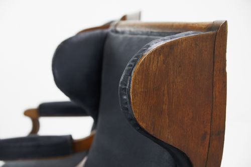 PAIR OF GRAND SCALE 19TH CENTURY FRENCH ARMCHAIRS - ADDITIONAL PHOTO 3