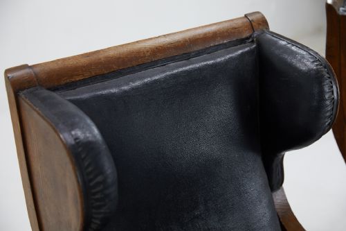 PAIR OF GRAND SCALE 19TH CENTURY FRENCH ARMCHAIRS - ADDITIONAL PHOTO 4
